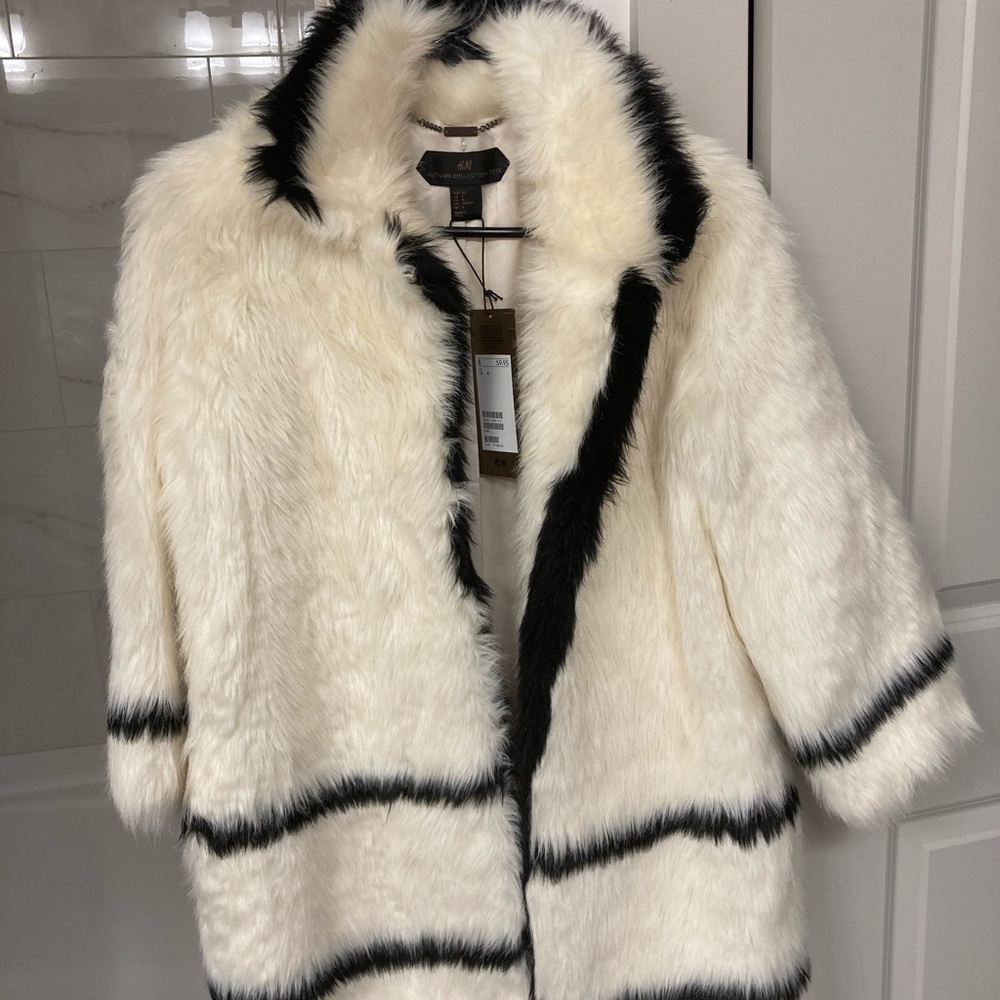 H&M Faux Fur Coat